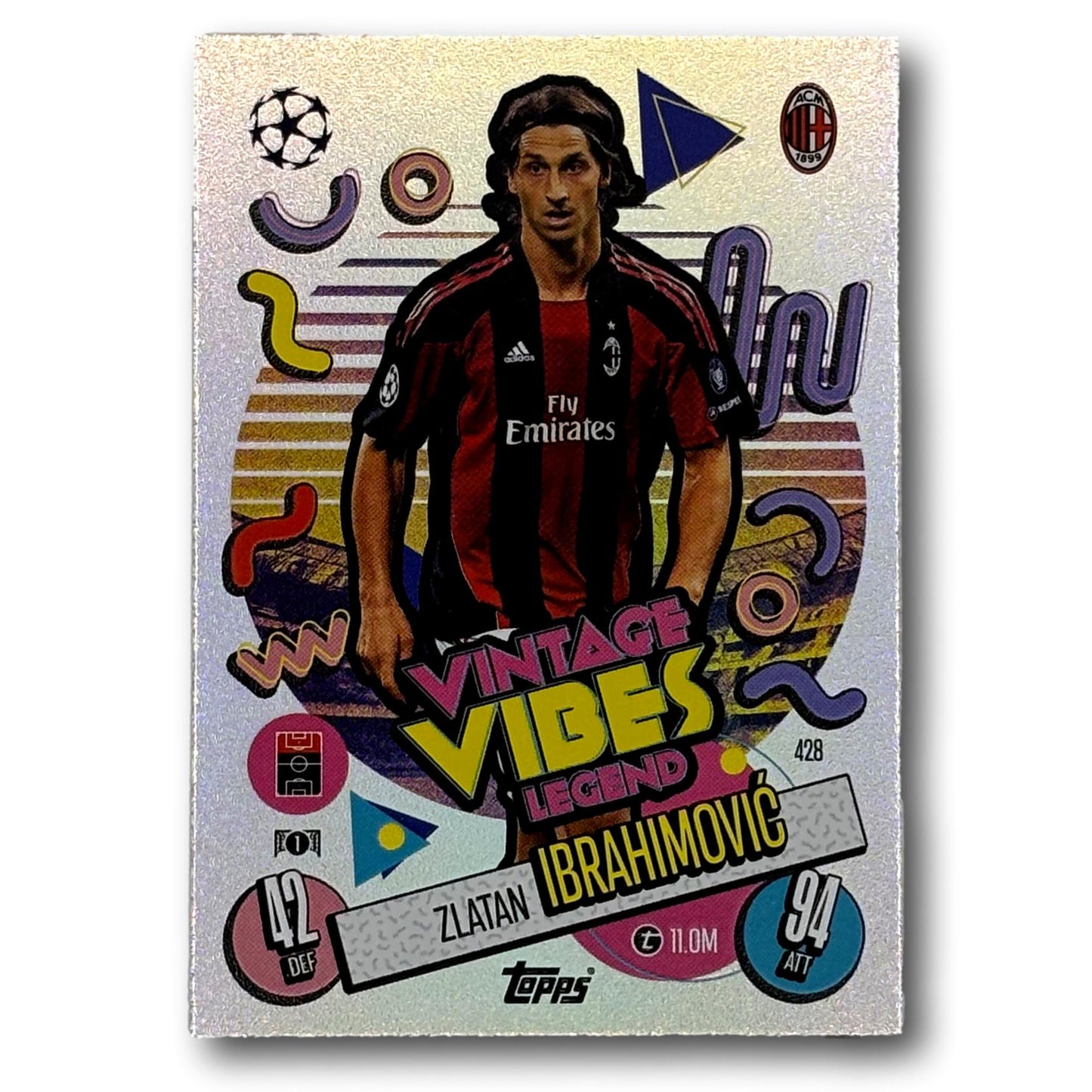 Topps Match Attax 2024/25 - Vibes Vintage - Zlatan Ibrahimović