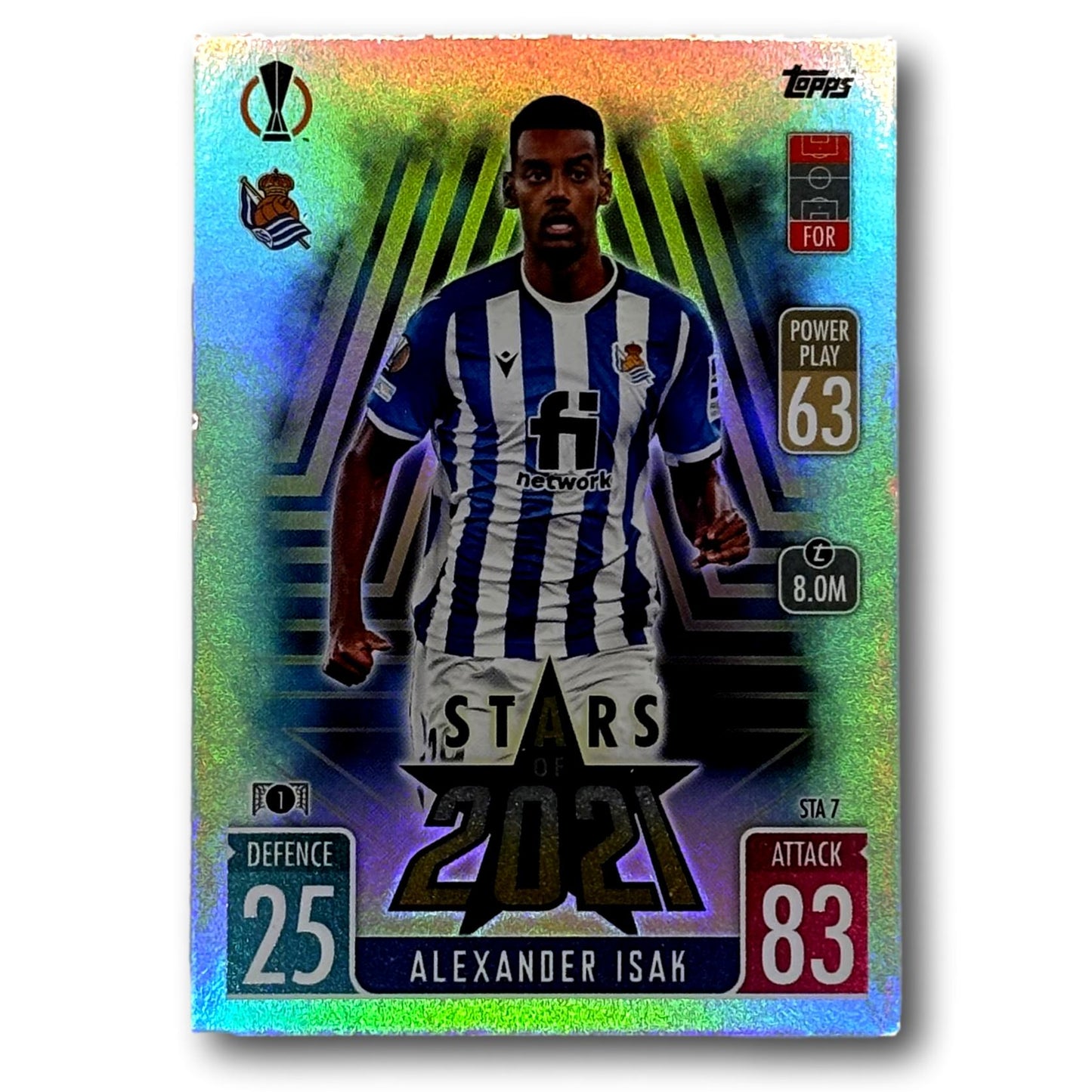Topps Match Attax 2021/22 - Stars Of 2021 - Alexander Isak