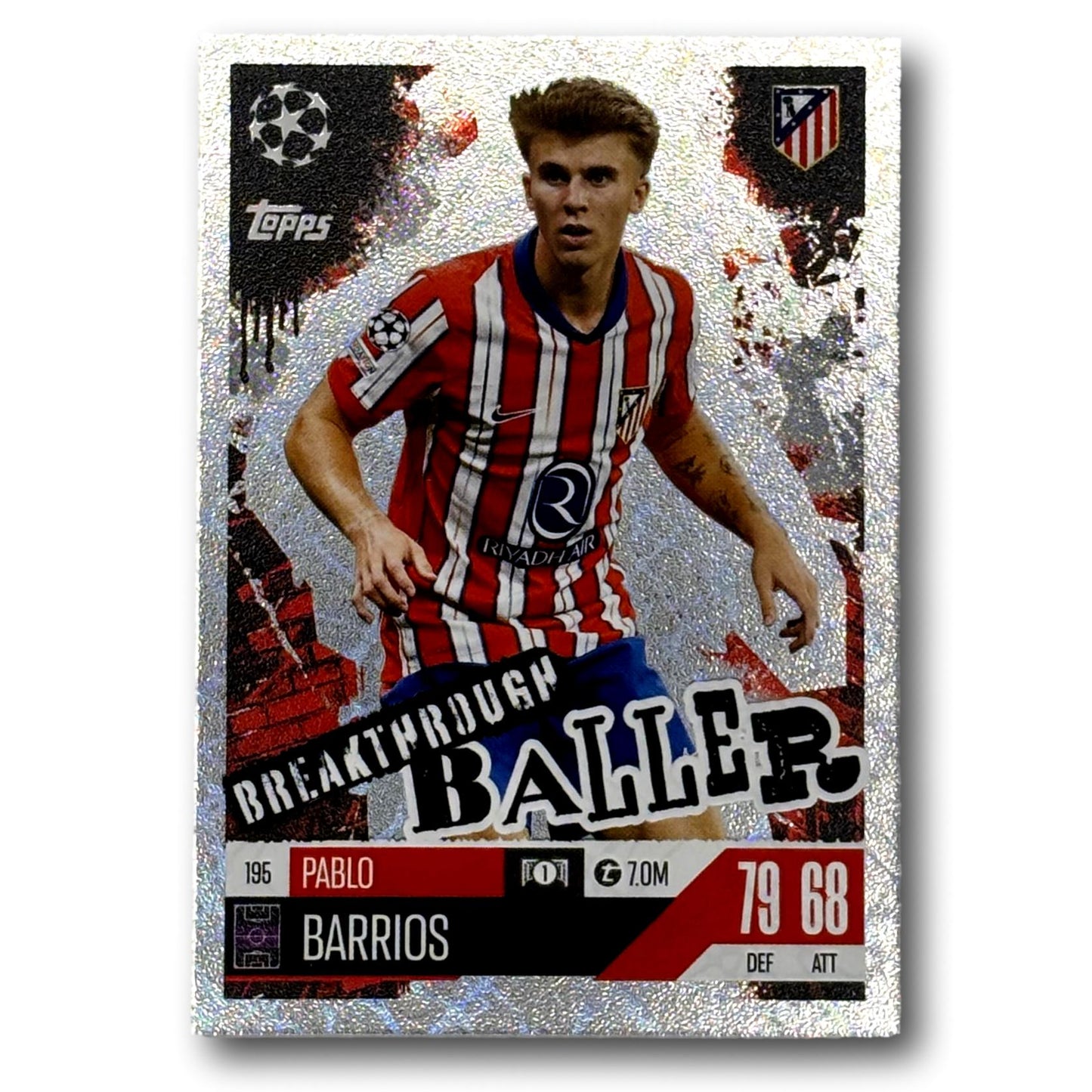 Topps Match Attax 2024/25 - Révélation - Pablo Barrios