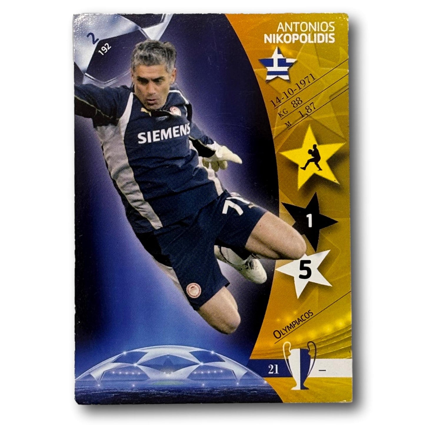 Panini UEFA Champions League 2006/07 - Antonios Nikopolidis