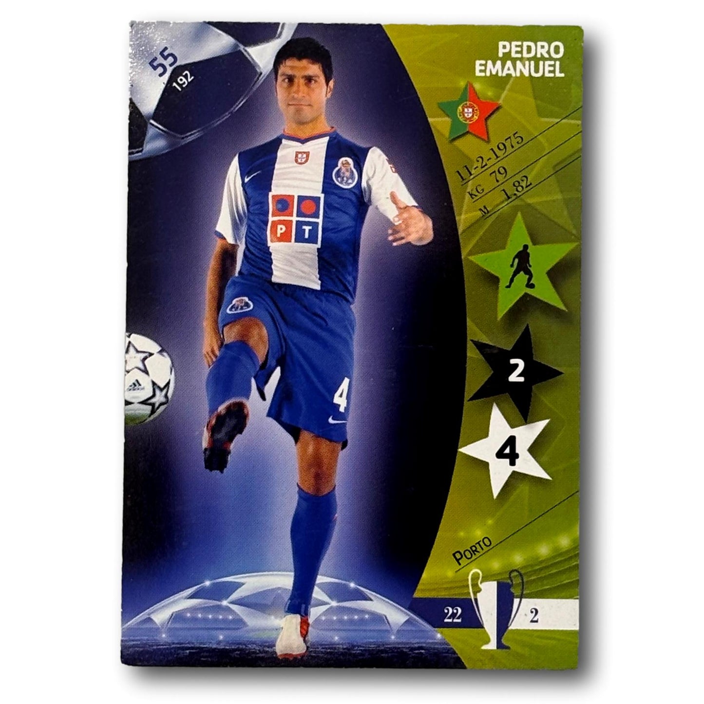Panini UEFA Champions League 2006/07 - Pedro Emanuel