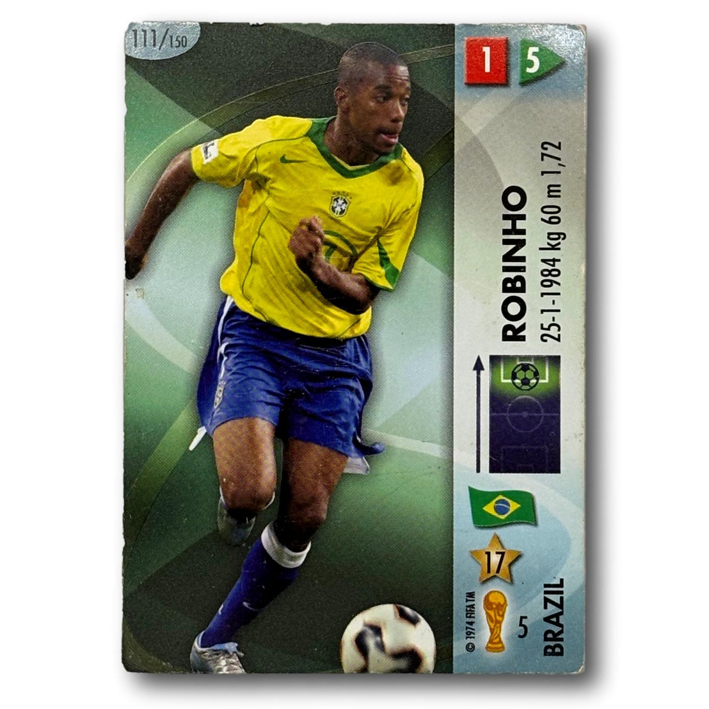 Panini Coupe du Monde FIFA 2006 - Robinho