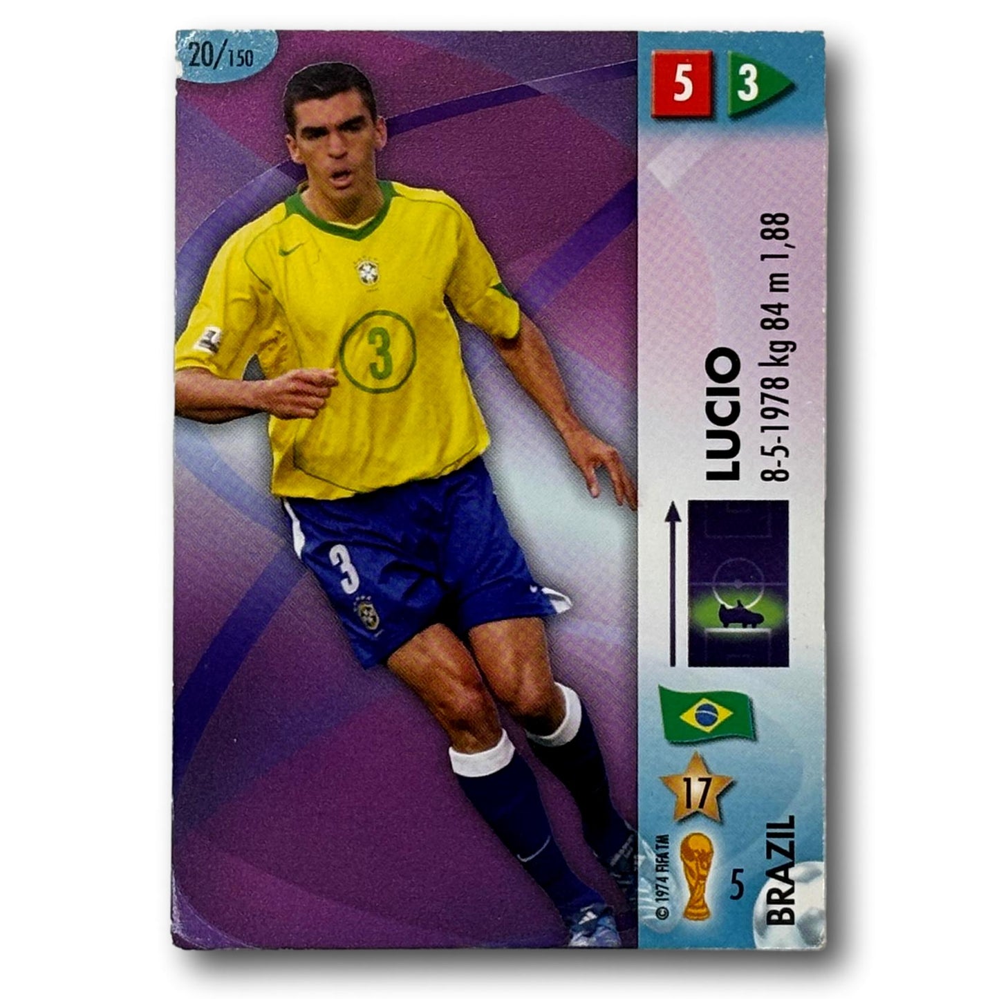 Panini Coupe du Monde de la FIFA 2006 - Lucio