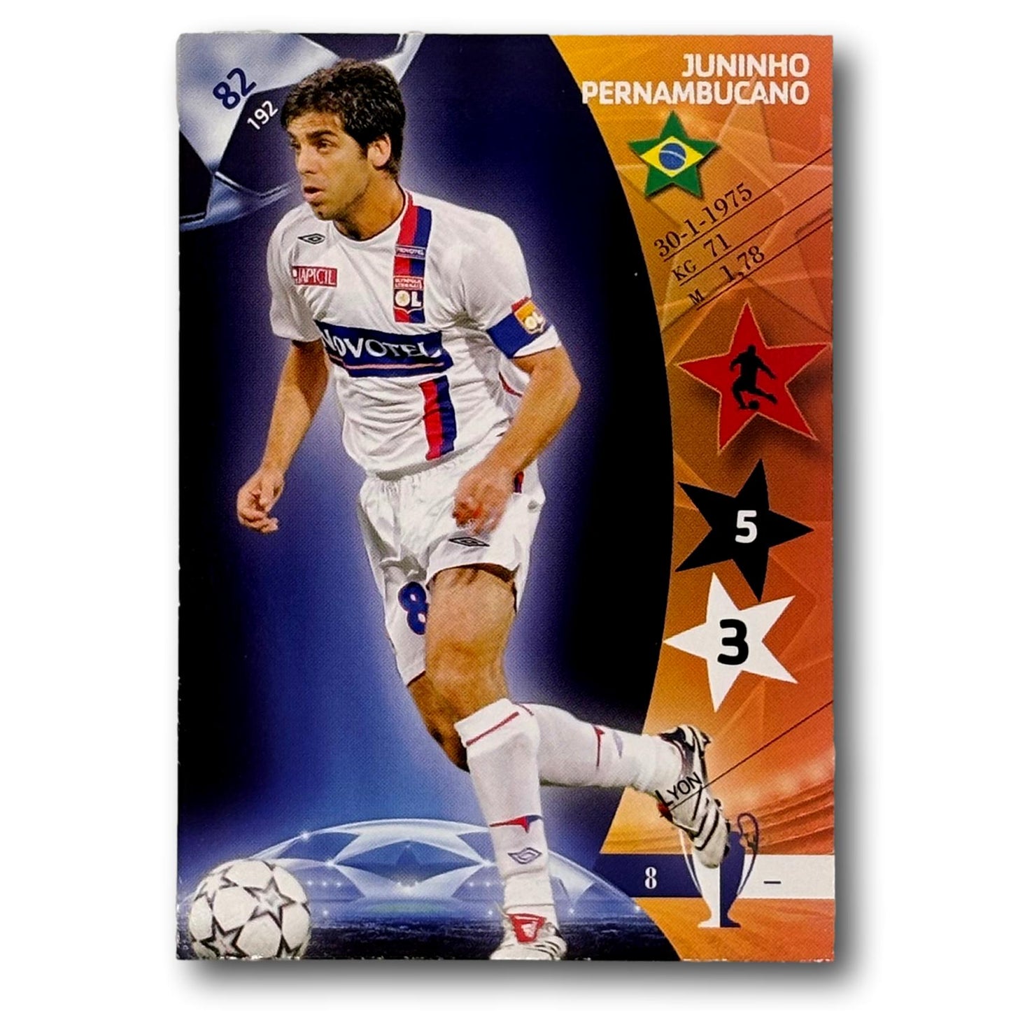 Panini UEFA Champions League 2006/07 - Juninho Pernambucano