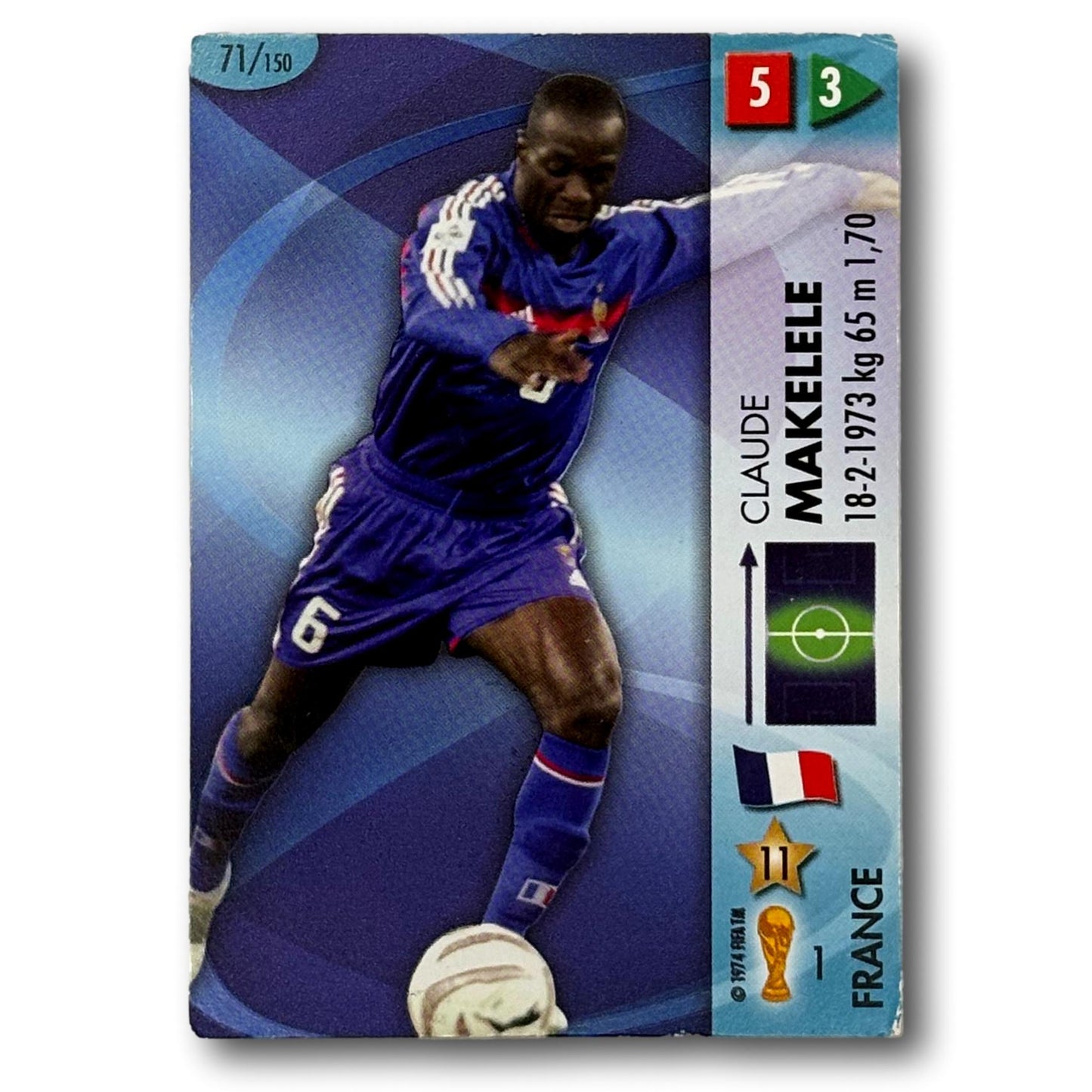 Panini Coupe du Monde FIFA 2006 - Claude Makelele