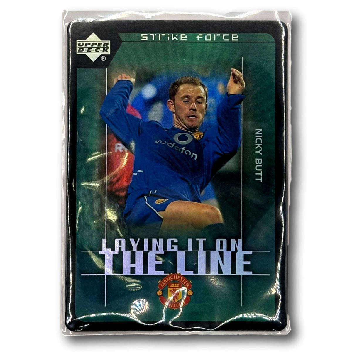 Upper Deck 2003 - Strike Force - Laying it on the line - Manchester United - Nicky Butt