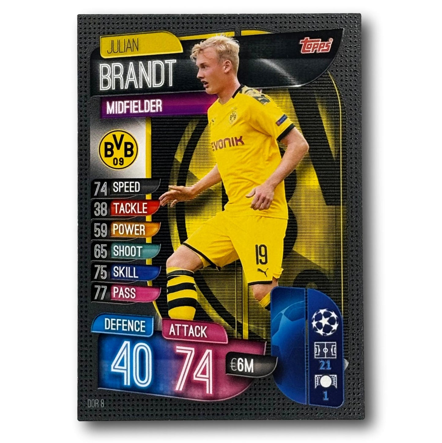 Topps Match Attax 2019/20 - Midfielder - Julian Brandt