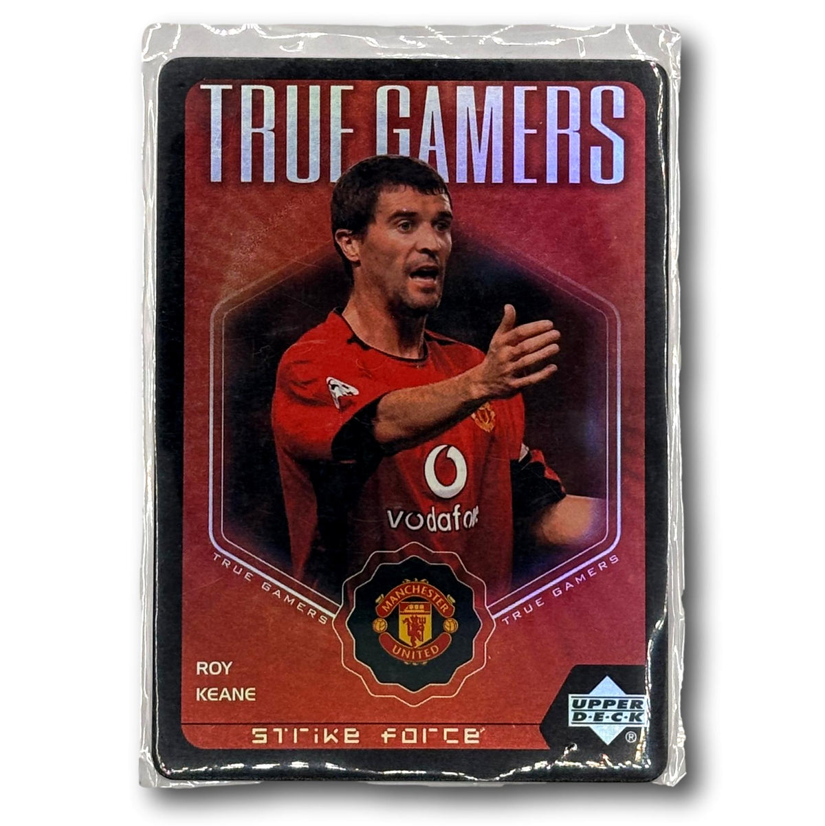 Upper Deck 2003 - Strike Force - True Gamers - Manchester United - Roy Keane