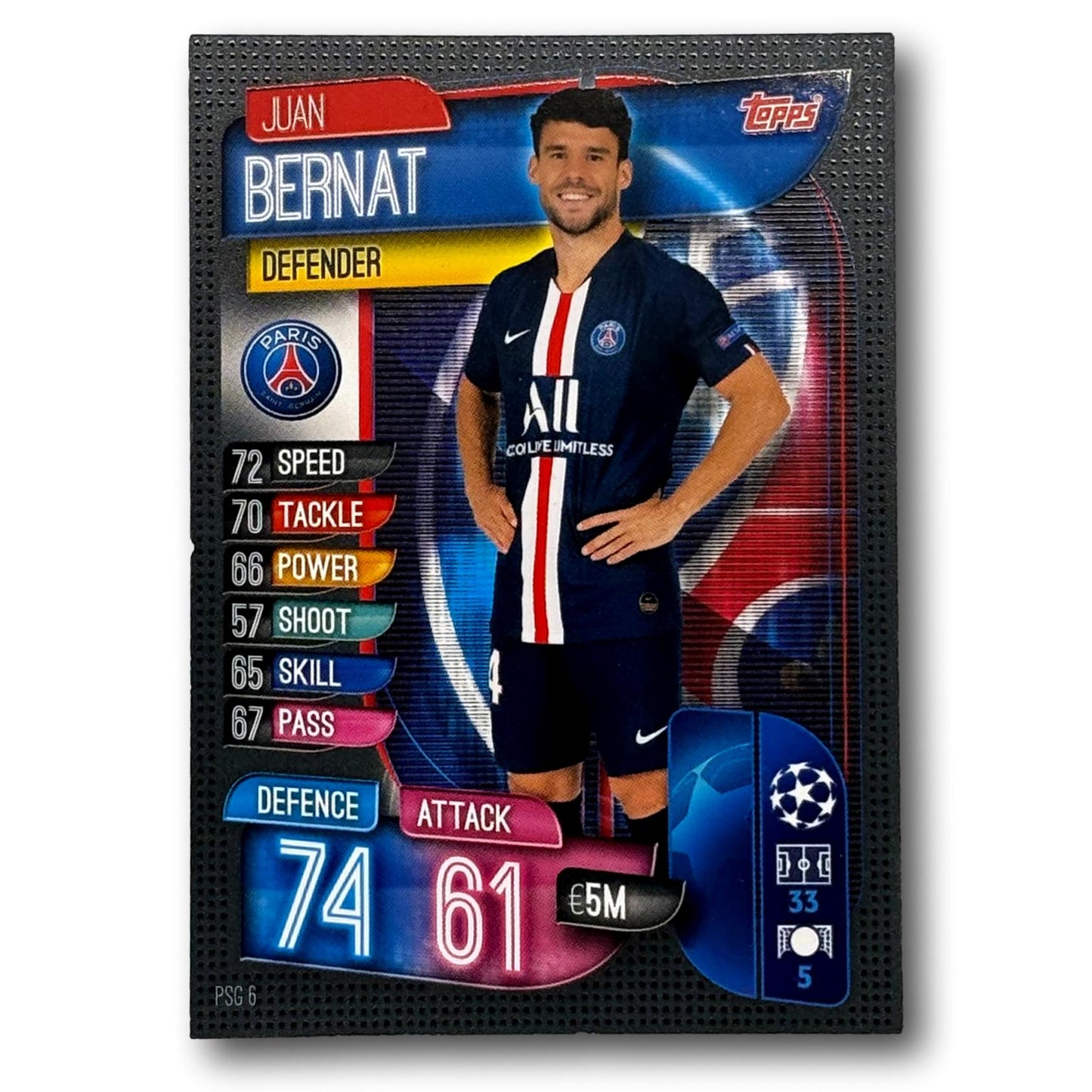 Topps Match Attax 2019/20 - Defender - Juan Bernat