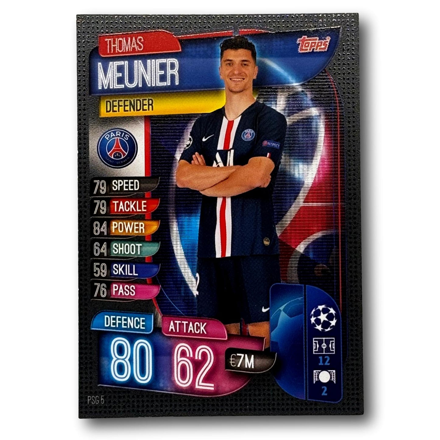 Topps Match Attax 2019/20 - Defender - Thomas Meunier