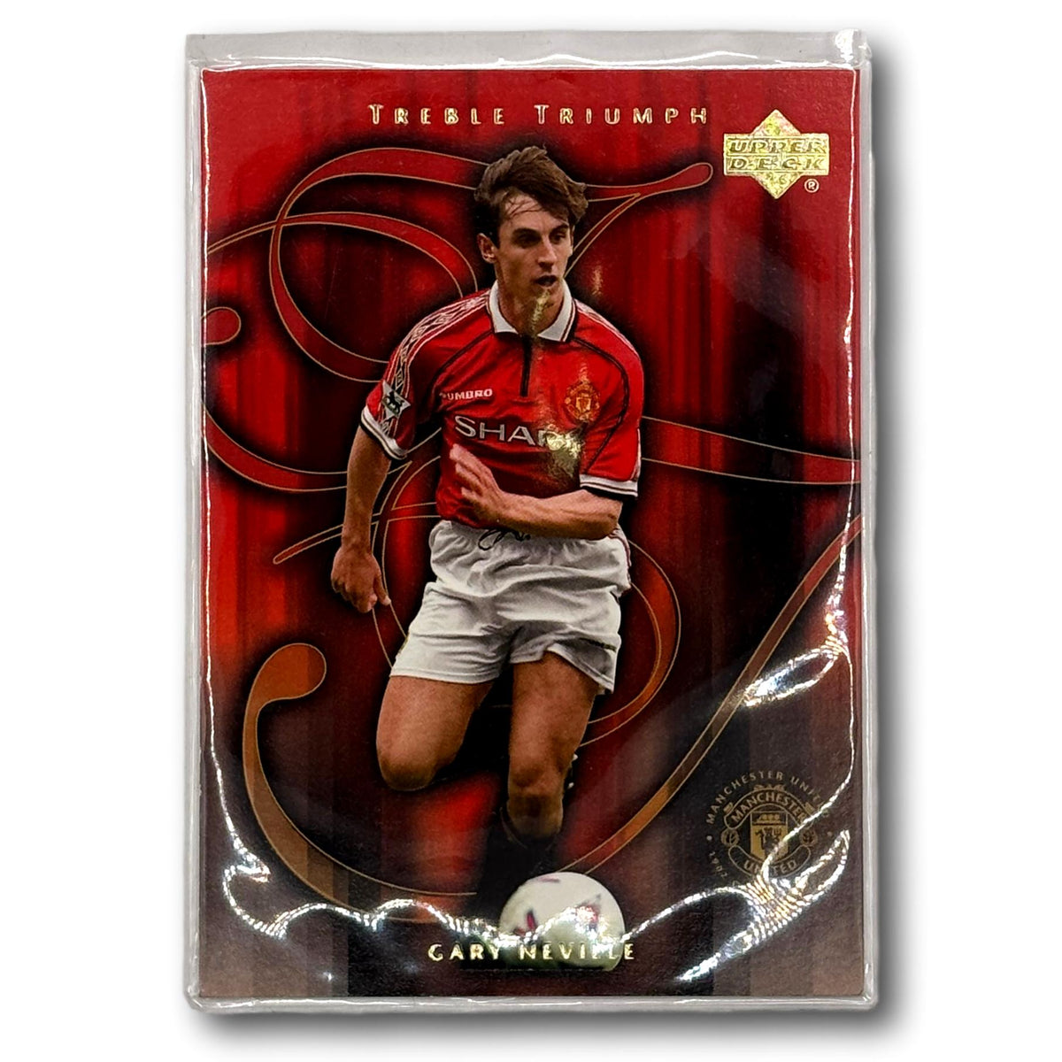 Upper Deck 2002 - Treble Triumph - Manchester United - Gary Neville