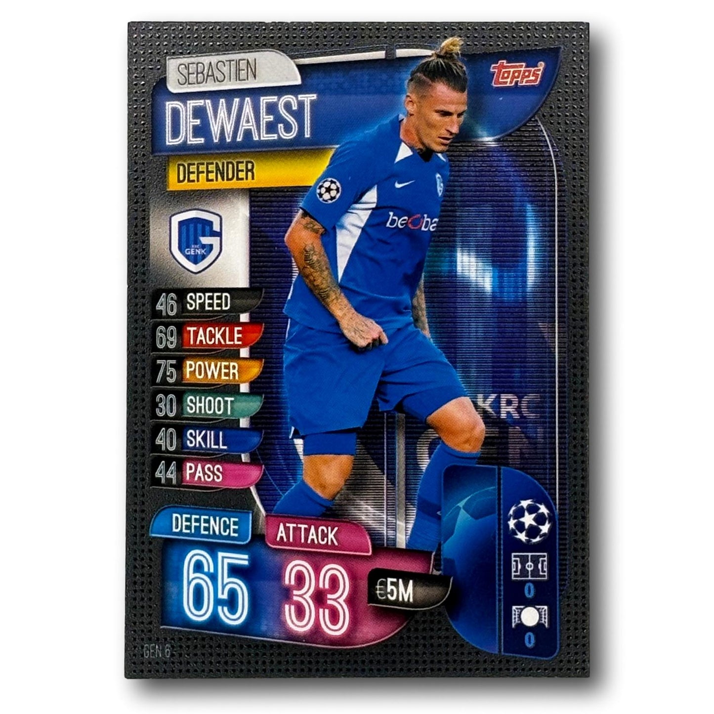 Topps Match Attax 2019/20 - Defender - Sébastien Dewaest