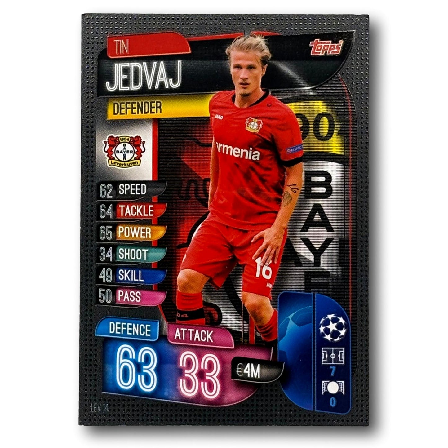 Topps Match Attax 2019/20 - Defender - Tin Jedvaj
