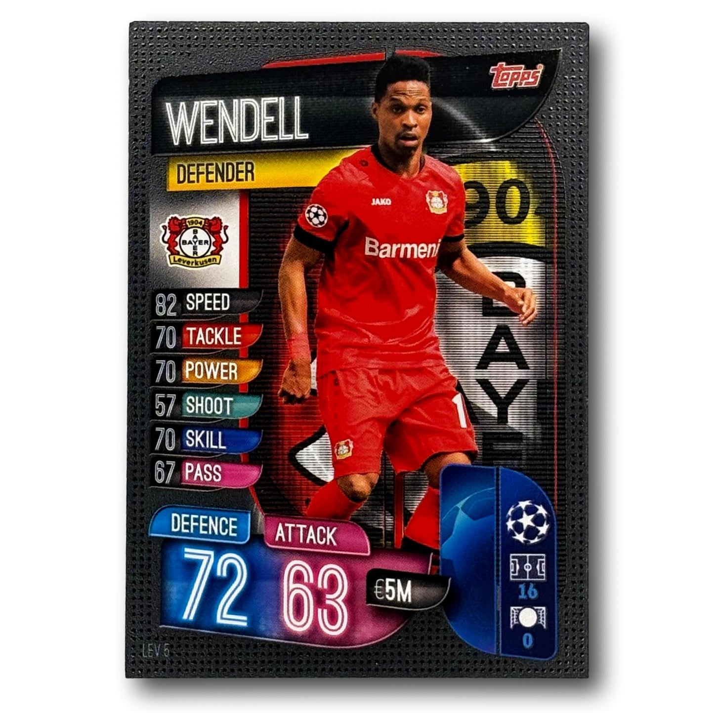 Topps Match Attax 2019/20 - Défenseur - Wendell