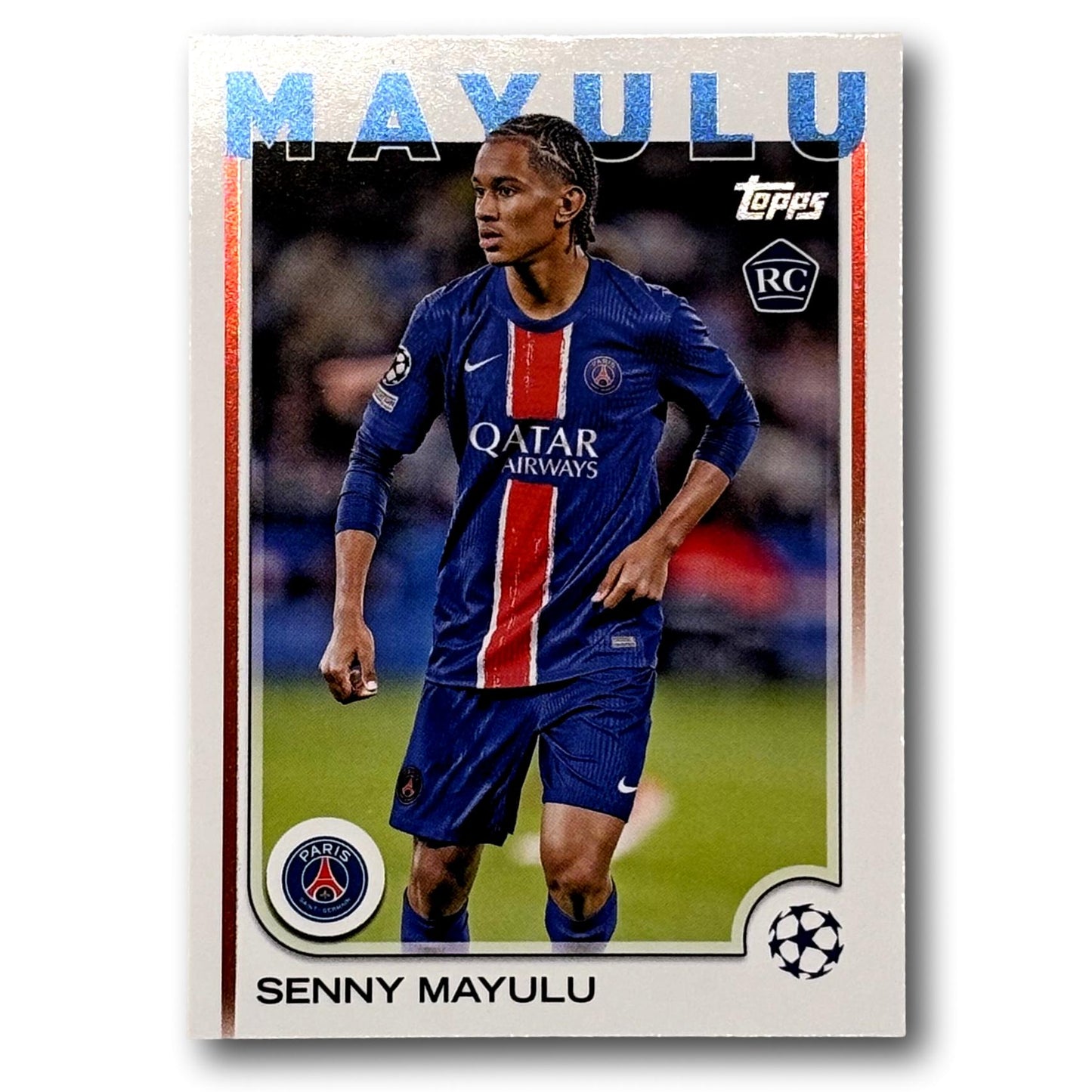Topps UEFA Club Competition 2024/25 - Carte de recrue - Senny Mayulu