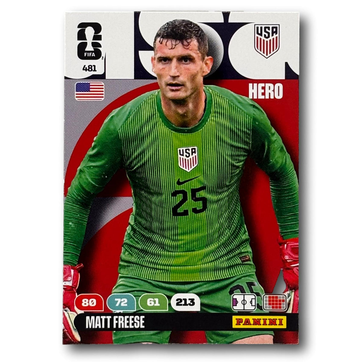 Adrenalyn FIFA World Cup 2026 - Matt Freese #481