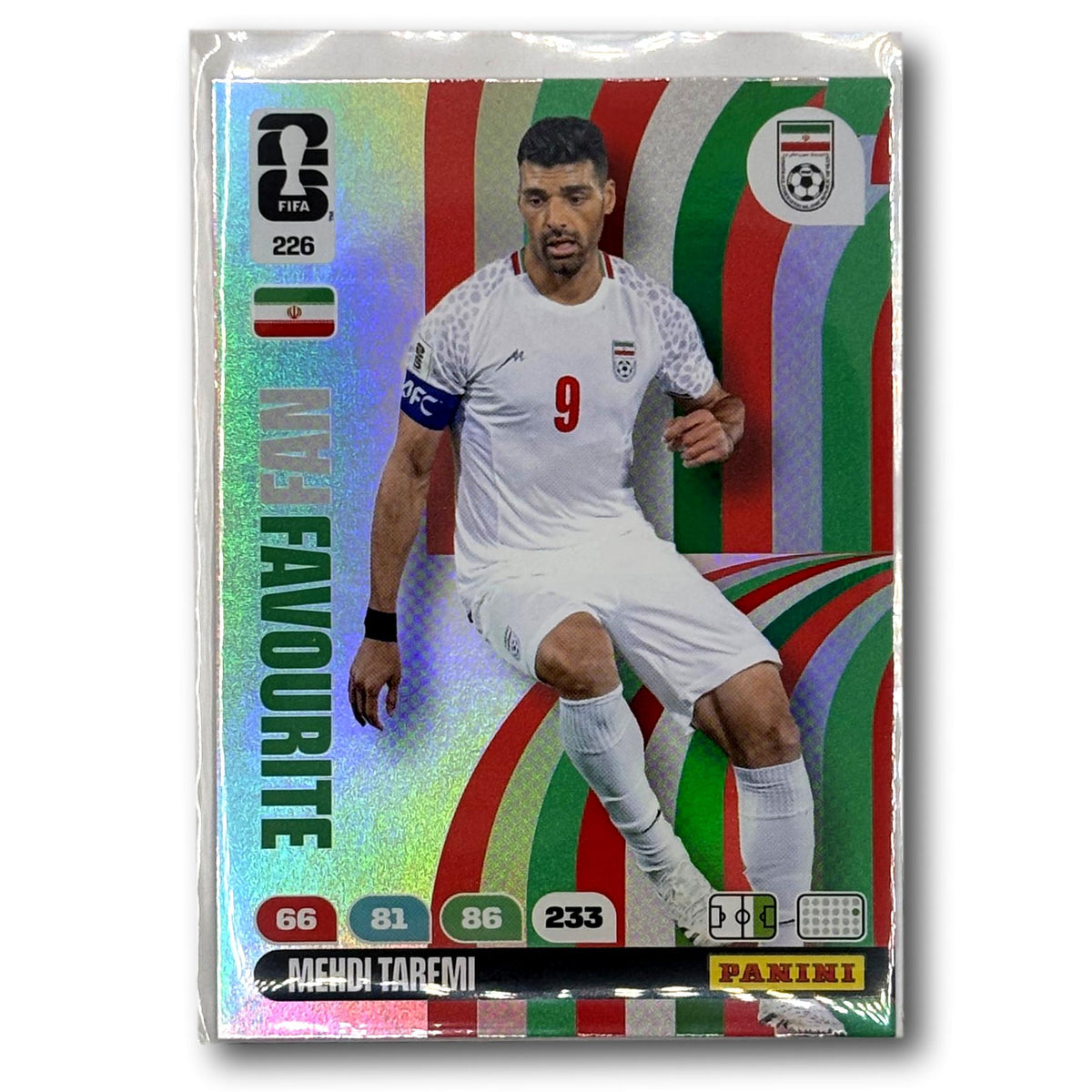 Adrenalyn FIFA World Cup 2026 - Fan Favourite - Mehdi Taremi #226