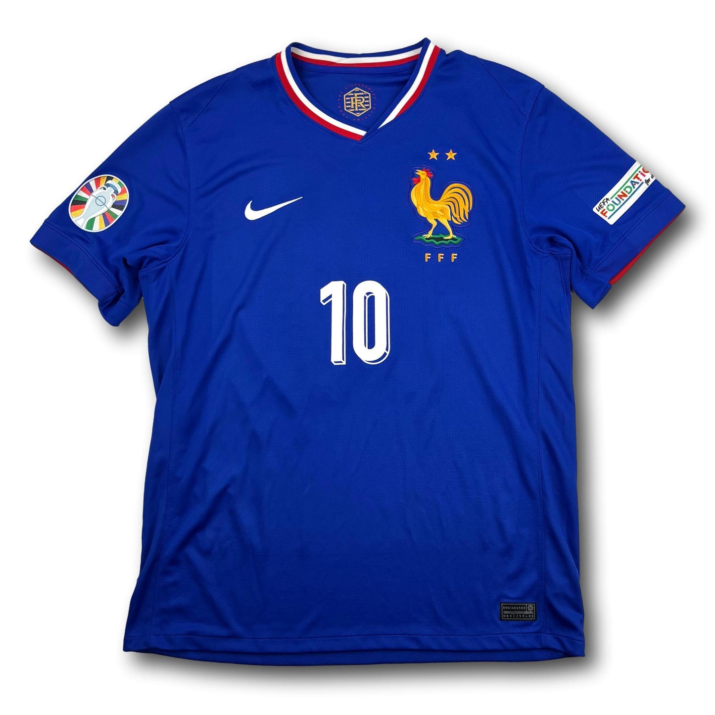 France - 2024-25 - Domicile - L - Nike - Mbappe #10