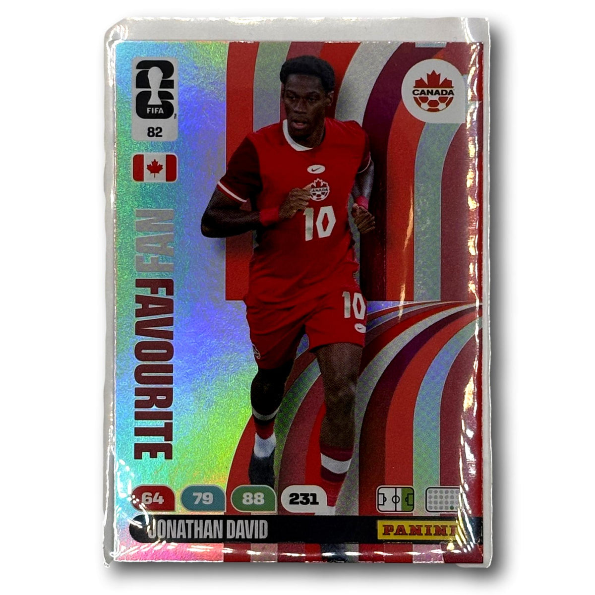 Adrenalyn FIFA World Cup 2026 - Fan Favourite - Jonathan David #82