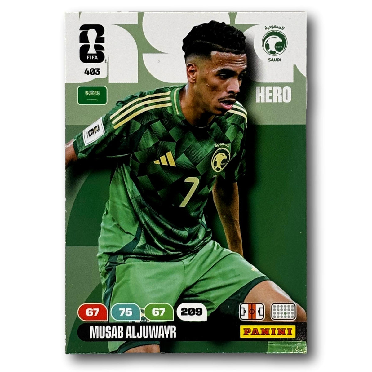 Adrenalyn FIFA World Cup 2026 - Musab Aljuwayr #403
