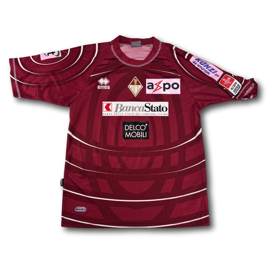 AC Bellinzona - 2010-11 - Matchworn - Extérieur - L - Errea - Mihajlovic #14