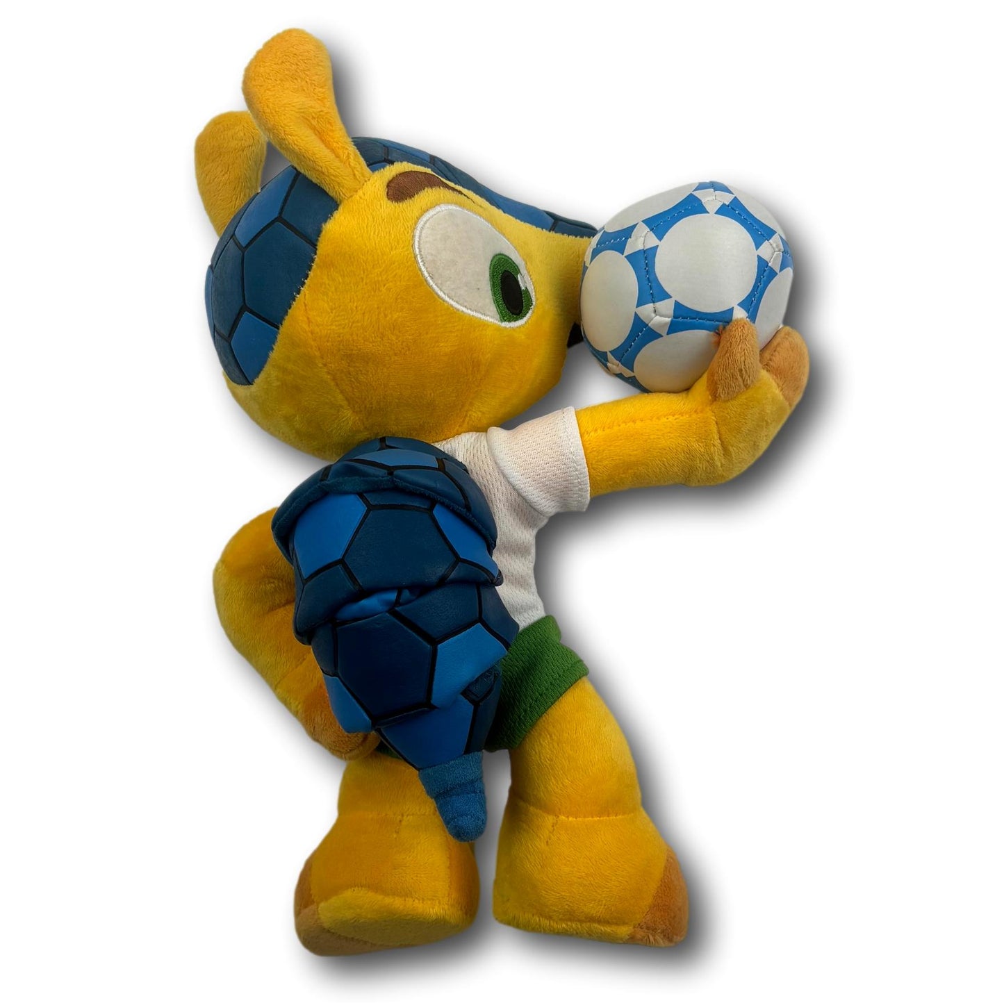 FIFA World Cup Brazil 2014 - Fuleco - Plush Toy with Ball