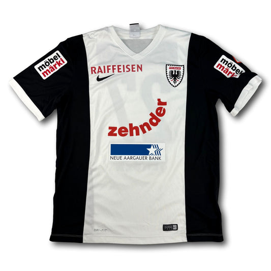 FC Aarau - 2014-15 - Matchworn - Domicile - L - Nike - Senger #27
