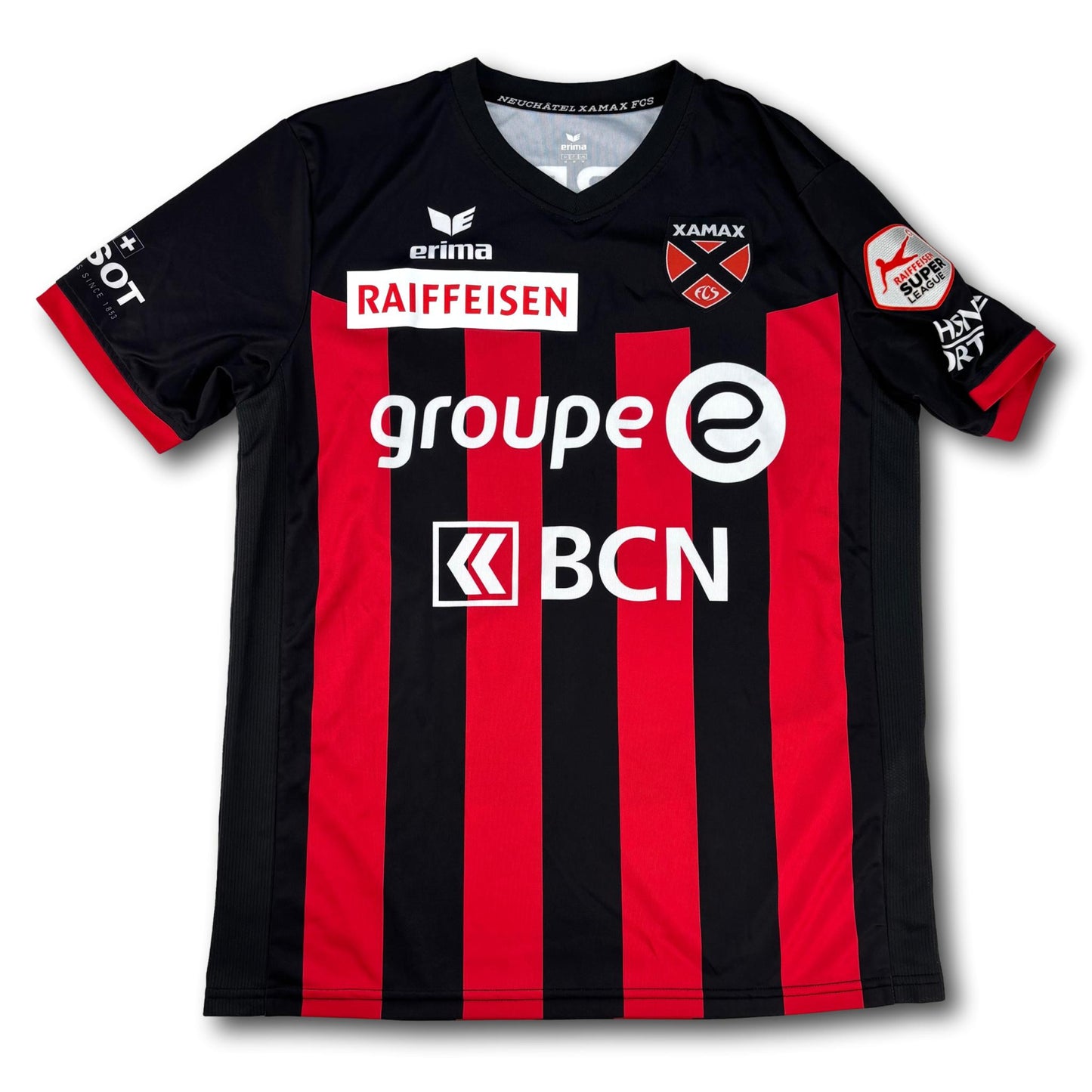 Neuchâtel Xamax - 2019-20 - Matchworn - Domicile - M - Erima - Mulaj #28