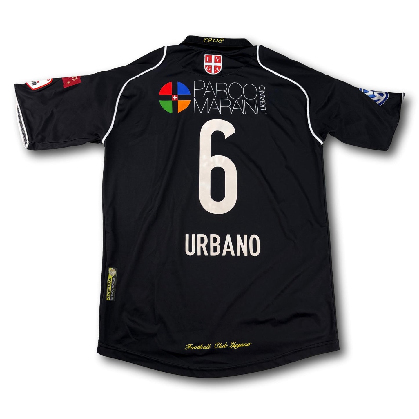 FC Lugano - 2015-16 - Matchworn - Heim - L - Acerbis - Urbano #6