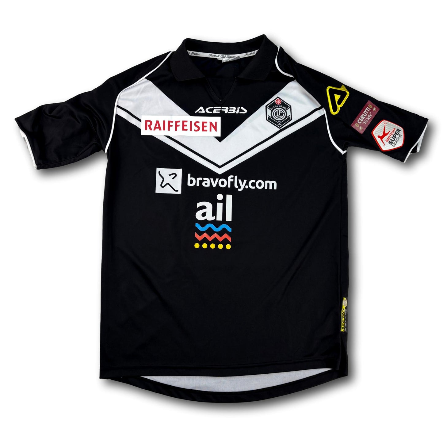 FC Lugano - 2015-16 - Matchworn - Domicile - D - Acerbis - Djuric #5