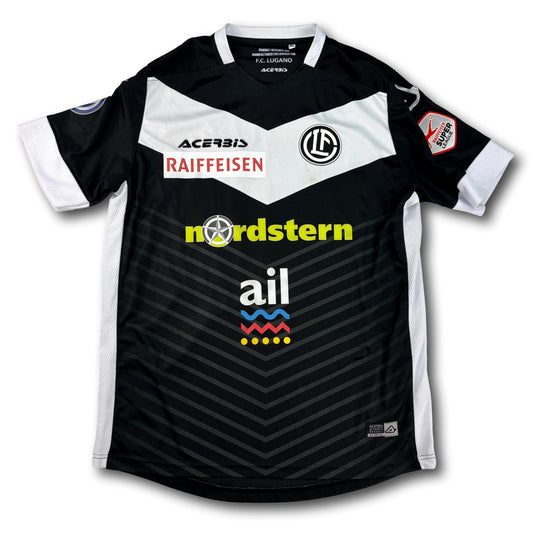 FC Lugano - 2018-19 - Porté en match - Domicile - M - Acerbis - Amuzie #35 - signé