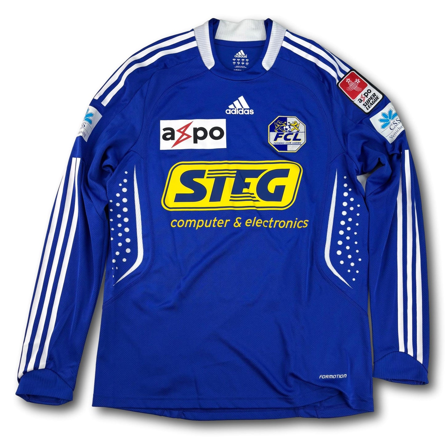 FC Lucerne - 2008-09 - Matchworn - Domicile - M - adidas - Zverotic #19