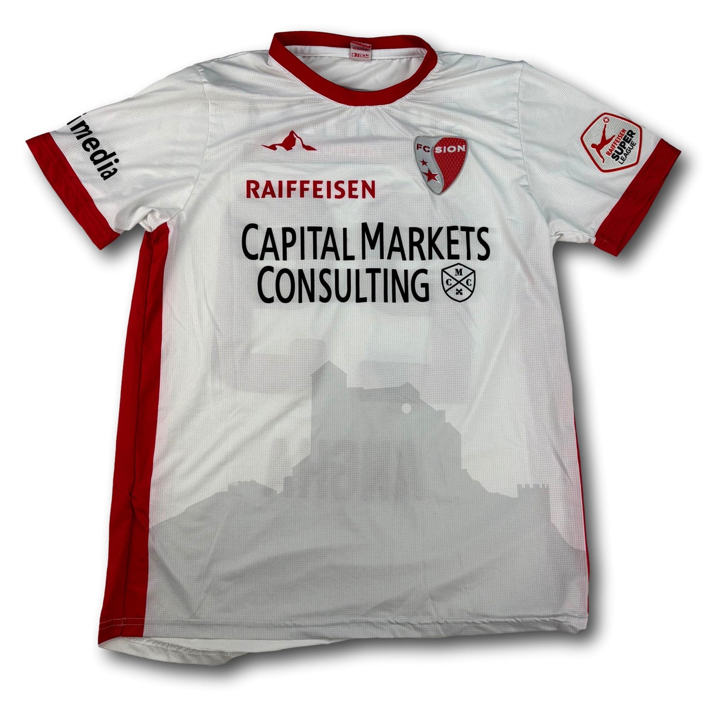 FC Sion - 2017-18 - Matchworn - Domicile - M - Errea - Angha #29