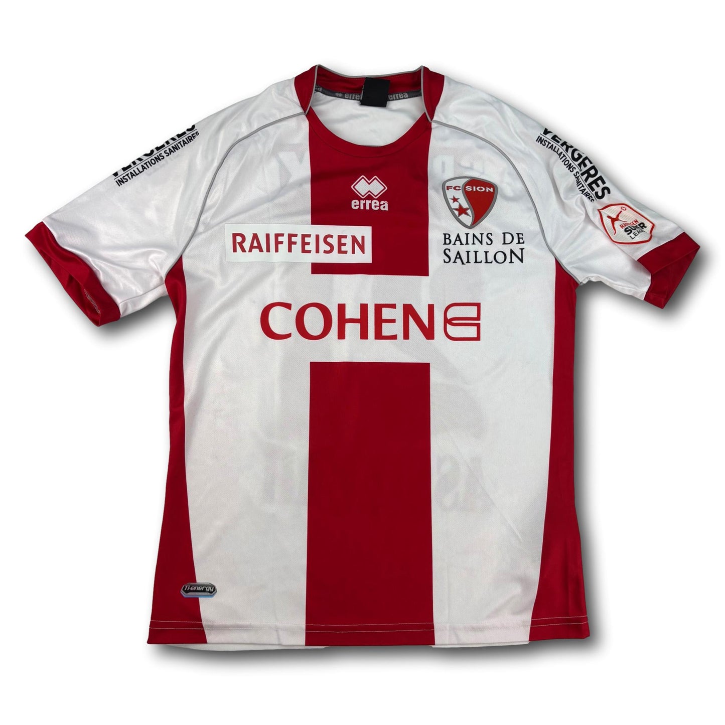 FC Sion - 2014-15 - Matchworn - Heim - M - Errea- Assifuah #21