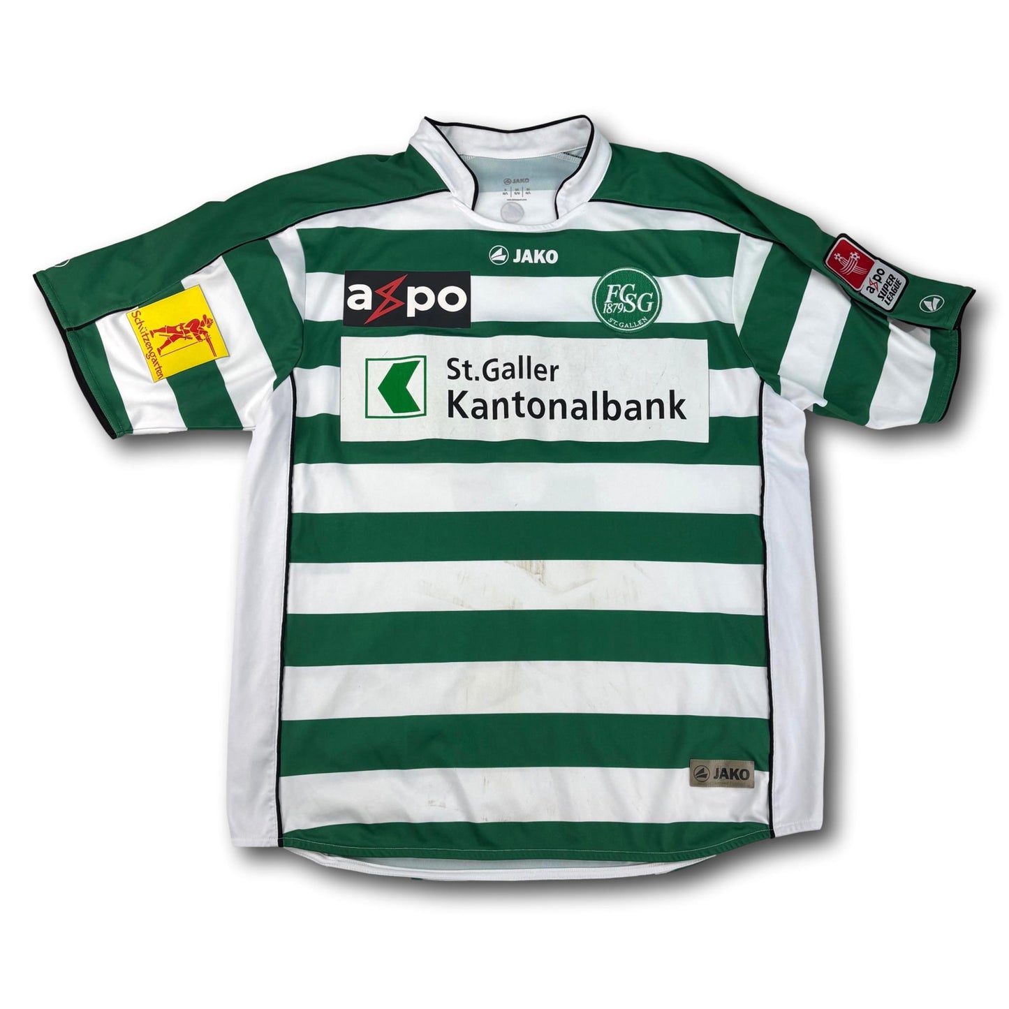 FC Saint-Gall - 2009-10 - Matchworn - Domicile - M / L - Jako - Fernando #3