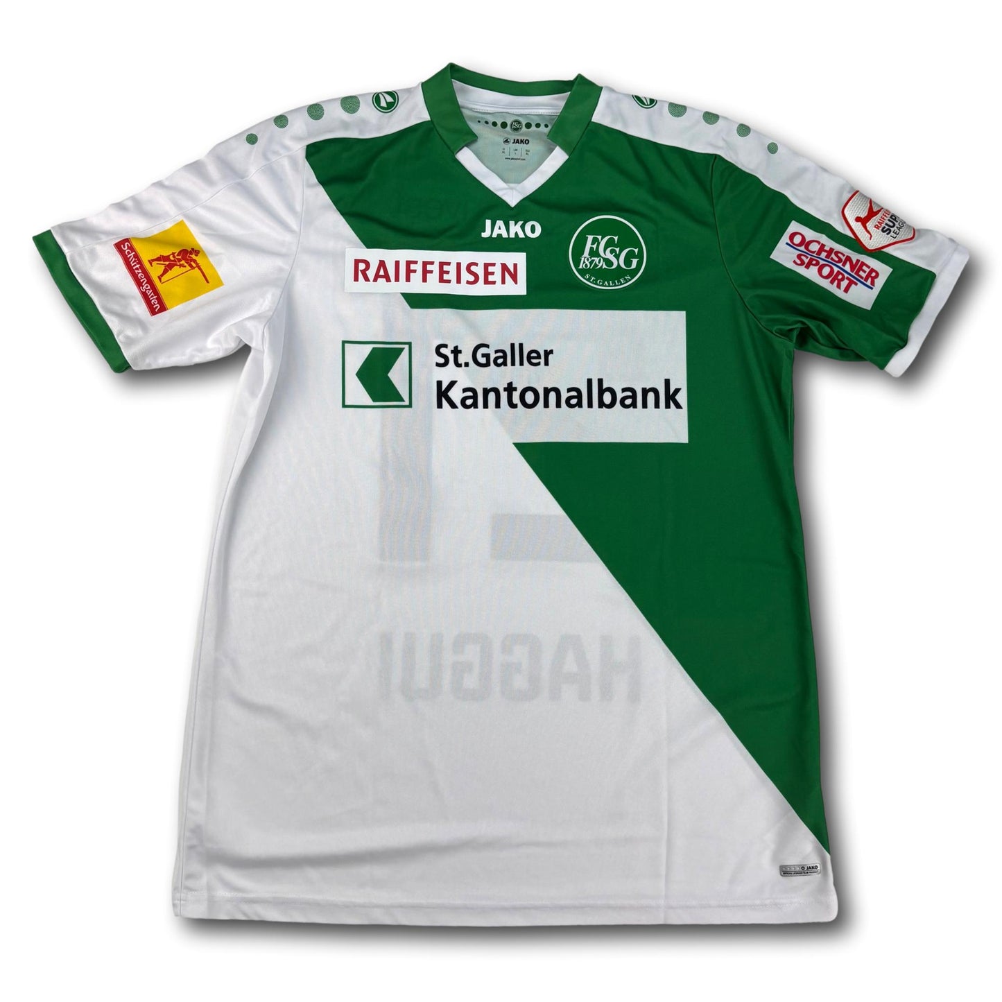 FC Saint-Gall - 2016-17 - Matchworn - Domicile - XL - Jako - Haggui #21