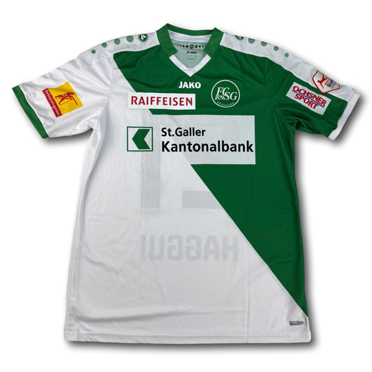 FC Saint-Gall - 2016-17 - Matchworn - Domicile - XL - Jako - Haggui #21