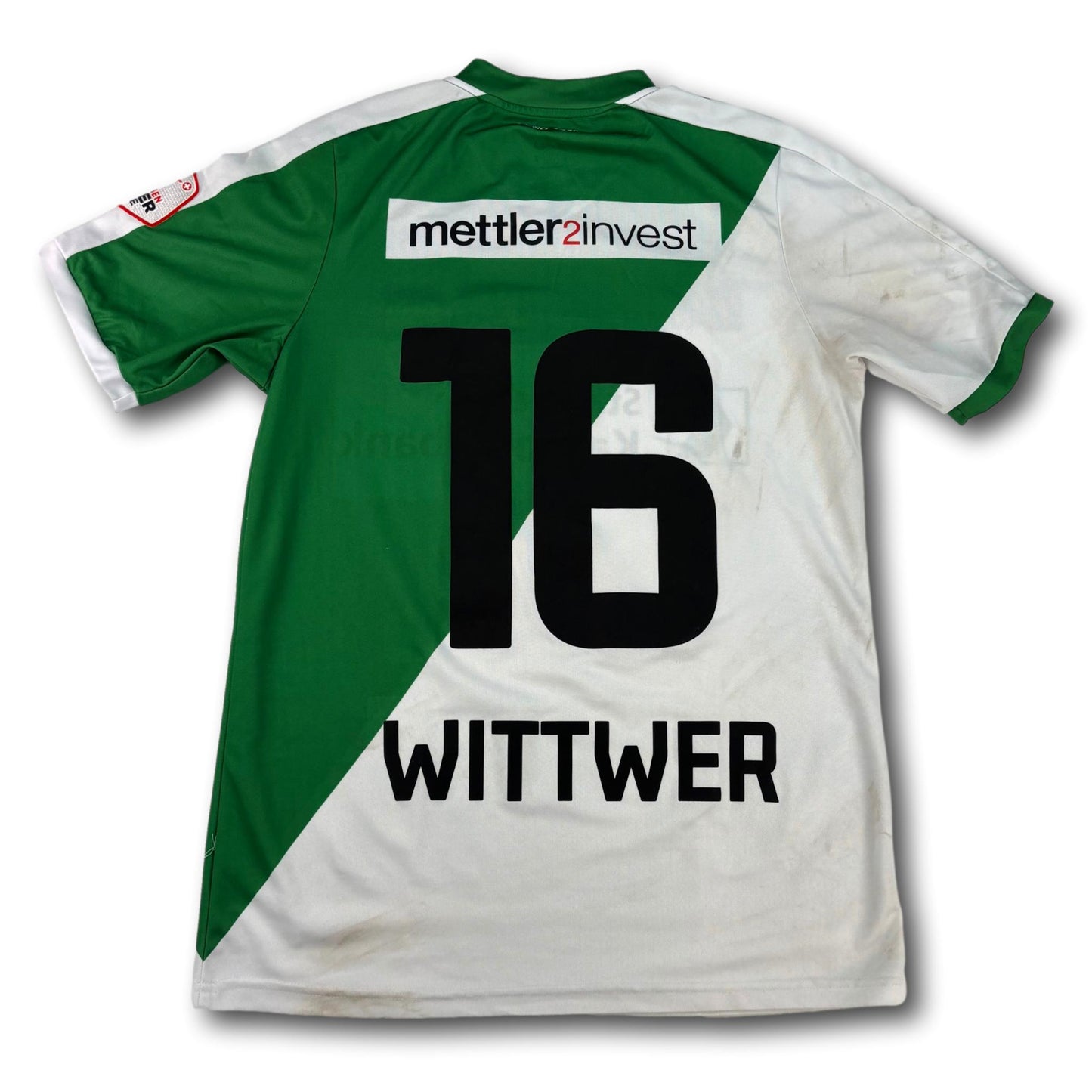 FC St. Gallen - 2016-17 - Matchworn - Heim - M - Jako - Wittwer #16