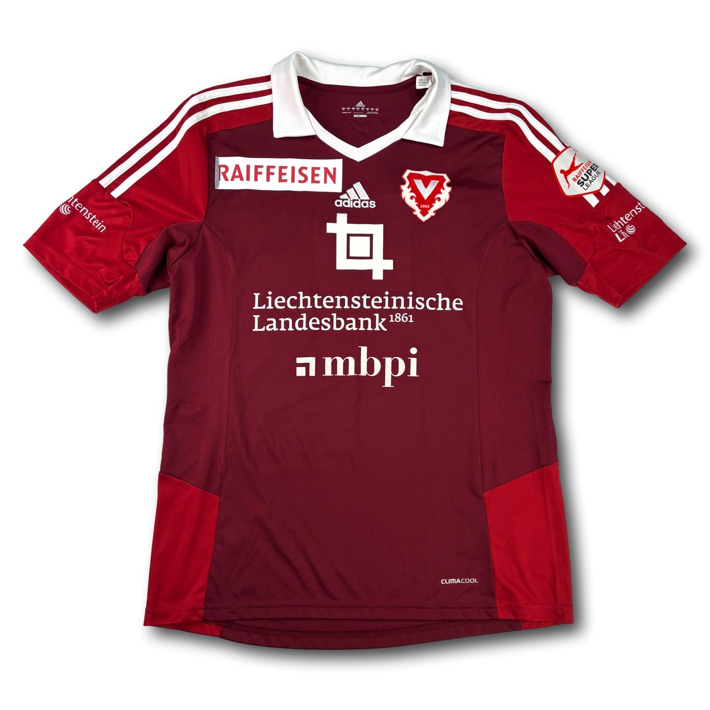 FC Vaduz - 2014-15 - Matchworn - Domicile - M - adidas - Schürpf #13