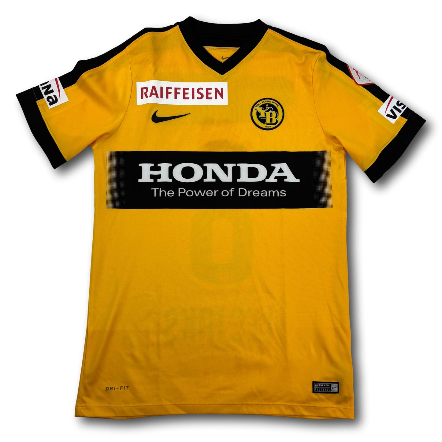 BSC Young Boys - 2016-17 - Maillot porté en match - Domicile - M - Nike - Maillots n° 8