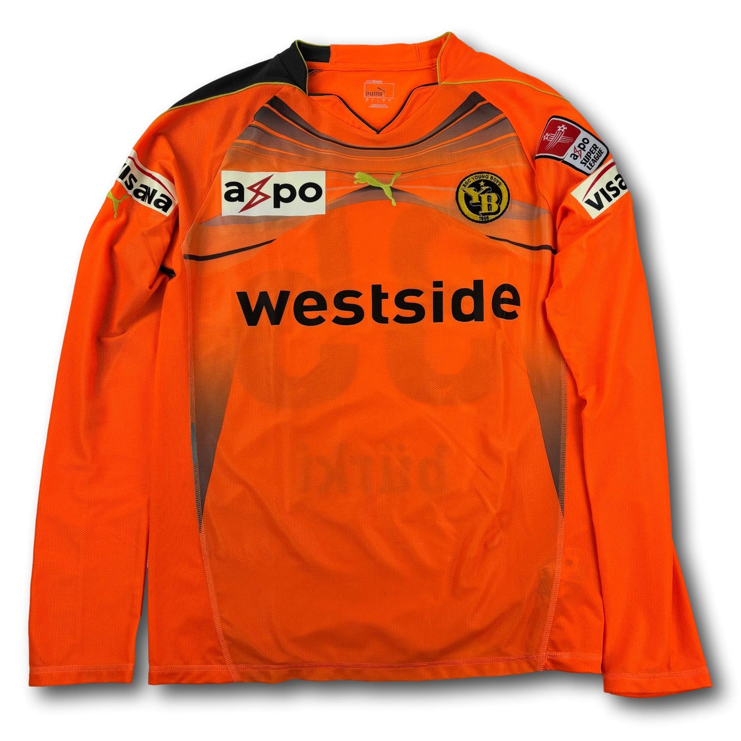 BSC Young Boys - 2010-11 - Maillot porté en match - Gardien de but - L - Puma - Bürki #35