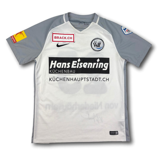 FC Wil - 2018-19 - Matchworn - Heim - L - Nike - von Niederhäusern #25 - signiert