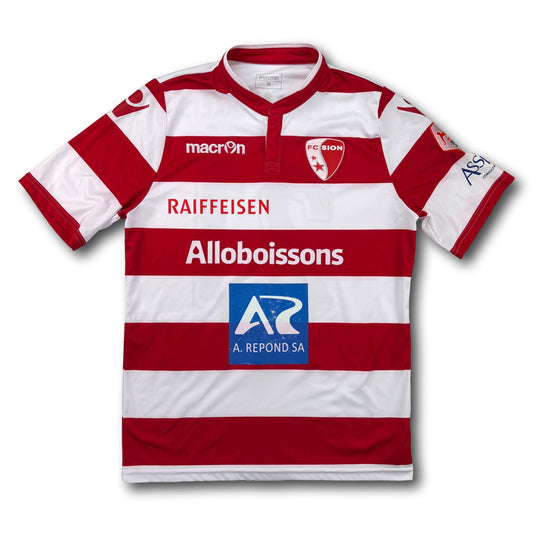 FC Sion - 2020-21 - Matchworn - Heim - M - Macron - Iapichino #21