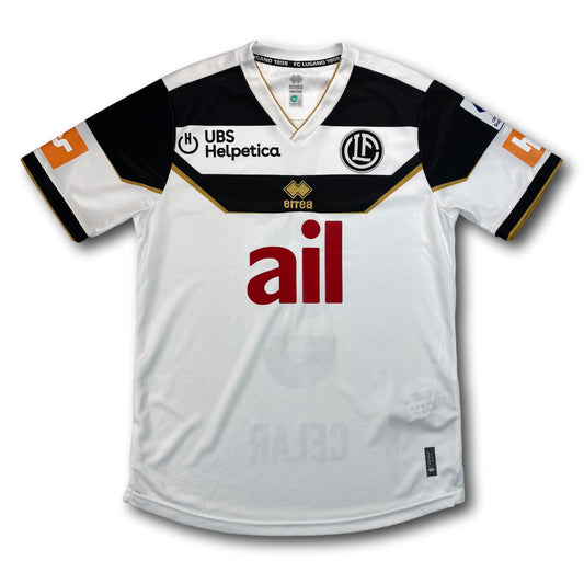 FC Lugano - 2024-15 - Matchworn - Auswärts - L - Errea - Celar #9