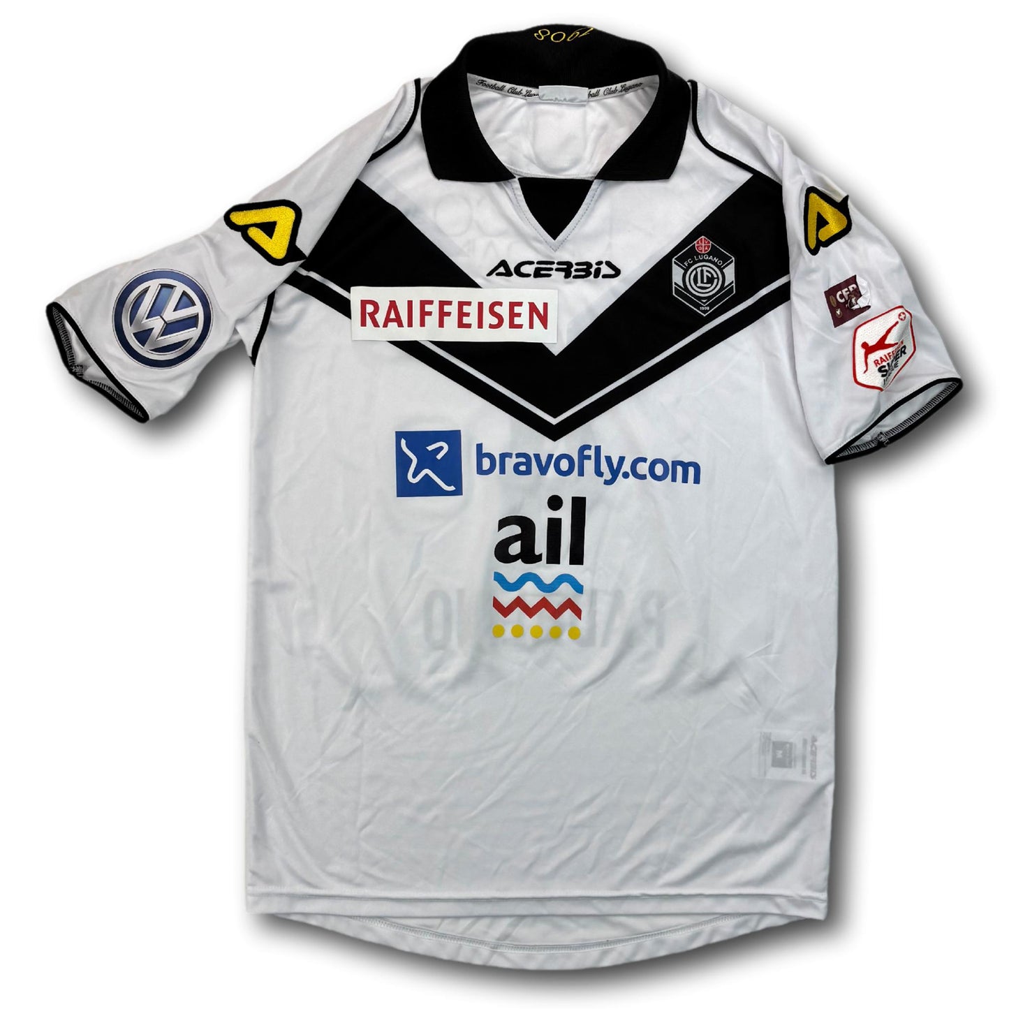 FC Lugano - 2015-16 - Matchworn - Auswärts - M - Acerbis - Padalino #4