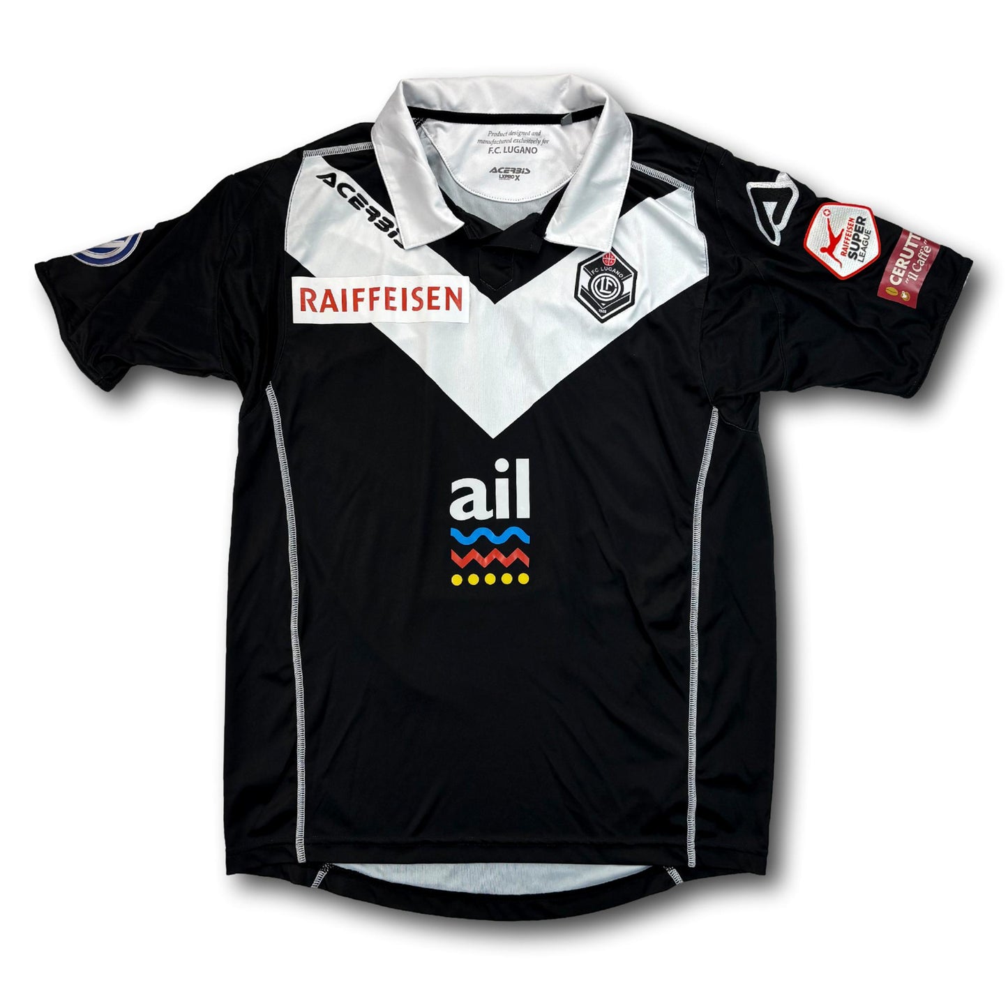 FC Lugano - 2016-17 - Matchworn - Heim - L - Acerbis - Rouiller #23