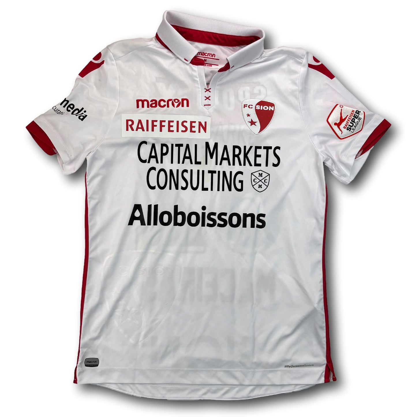 FC Sion - 2018-19 - Matchworn - Heim - M - Macron - Maceiras #62