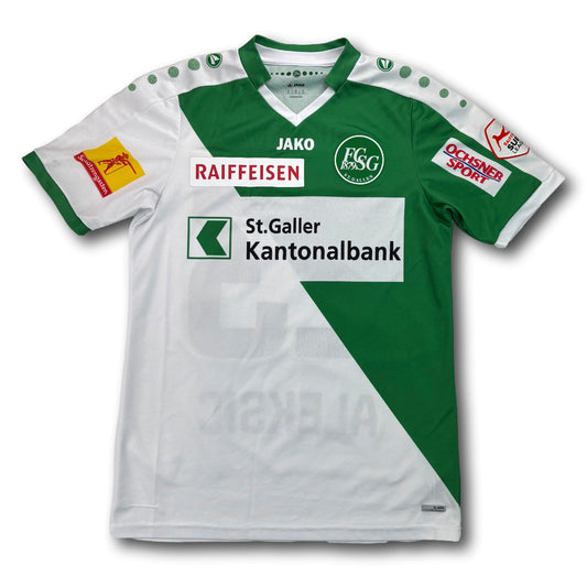 FC St. Gallen - 2016-17 - Matchworn - Heim - M - Jako - Aleksic #23