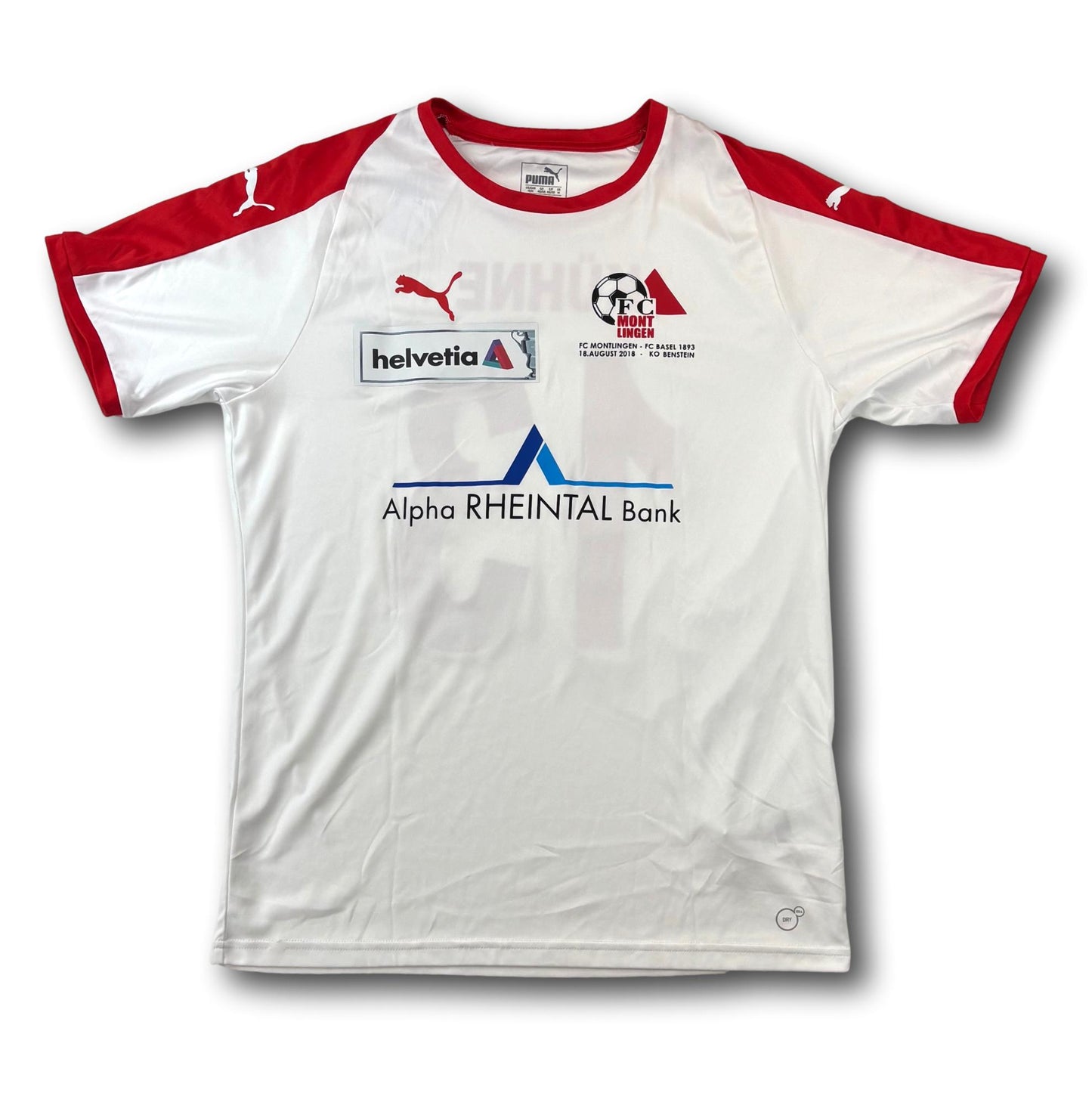 FC Montlingen - 2018 - Maillot porté à domicile - M - Puma - Kühne #13