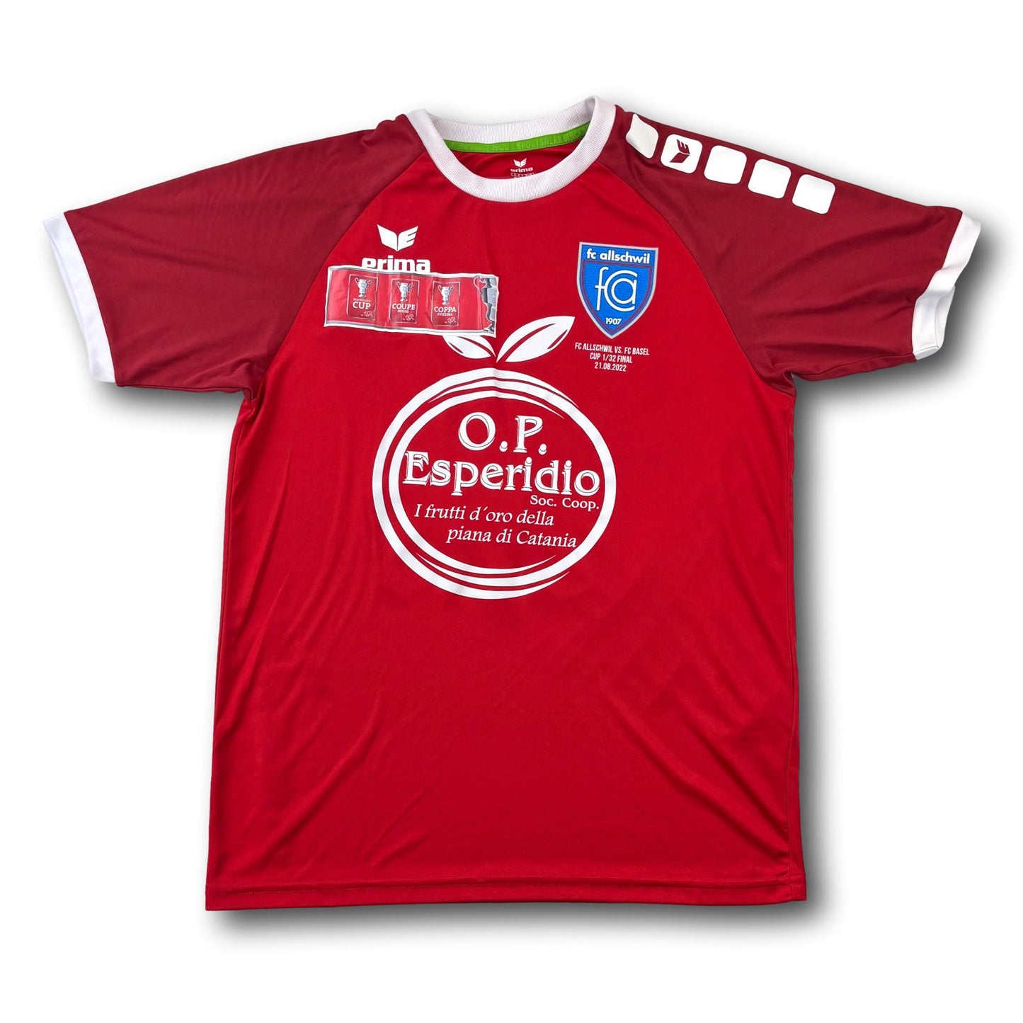 FC Allschwil - 2022 - Matchworn - Heim - M - Erima - Heitz Lino #34